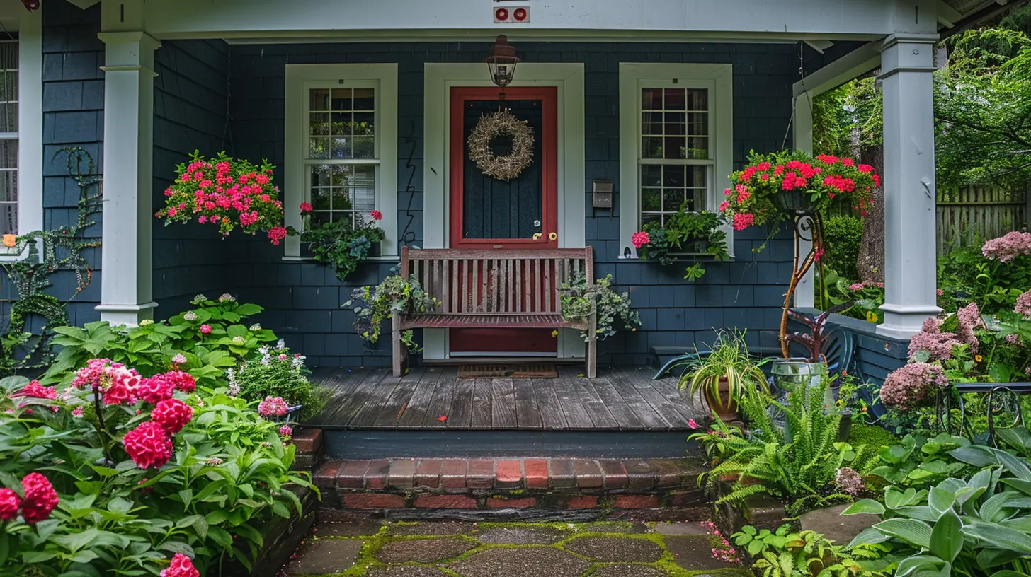 How Accessories Like Planters and Benches Can Transform Your Front Yard