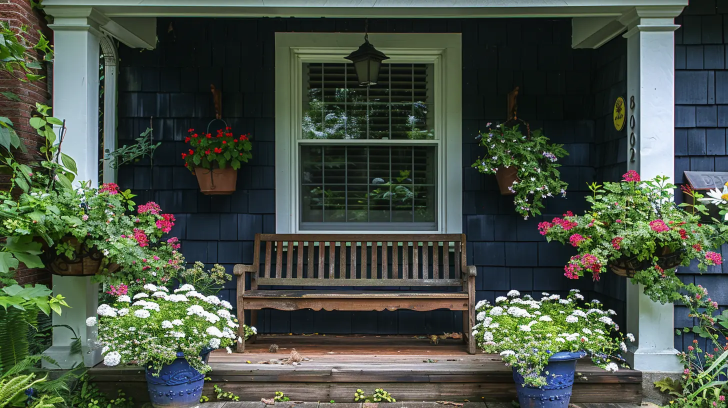 How Accessories Like Planters and Benches Can Transform Your Front Yard