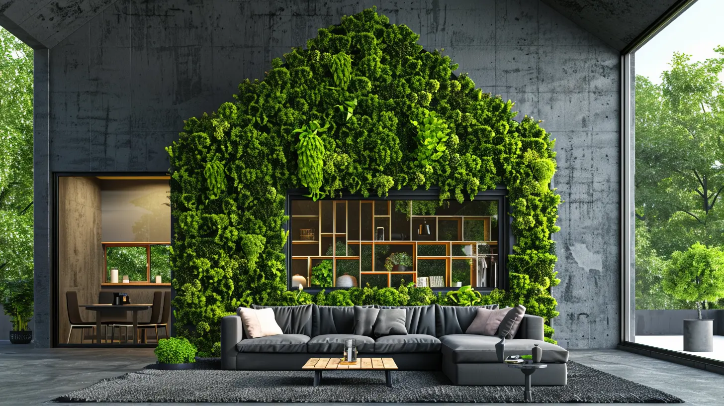 The Appeal of Green Walls in Sustainable Home Design