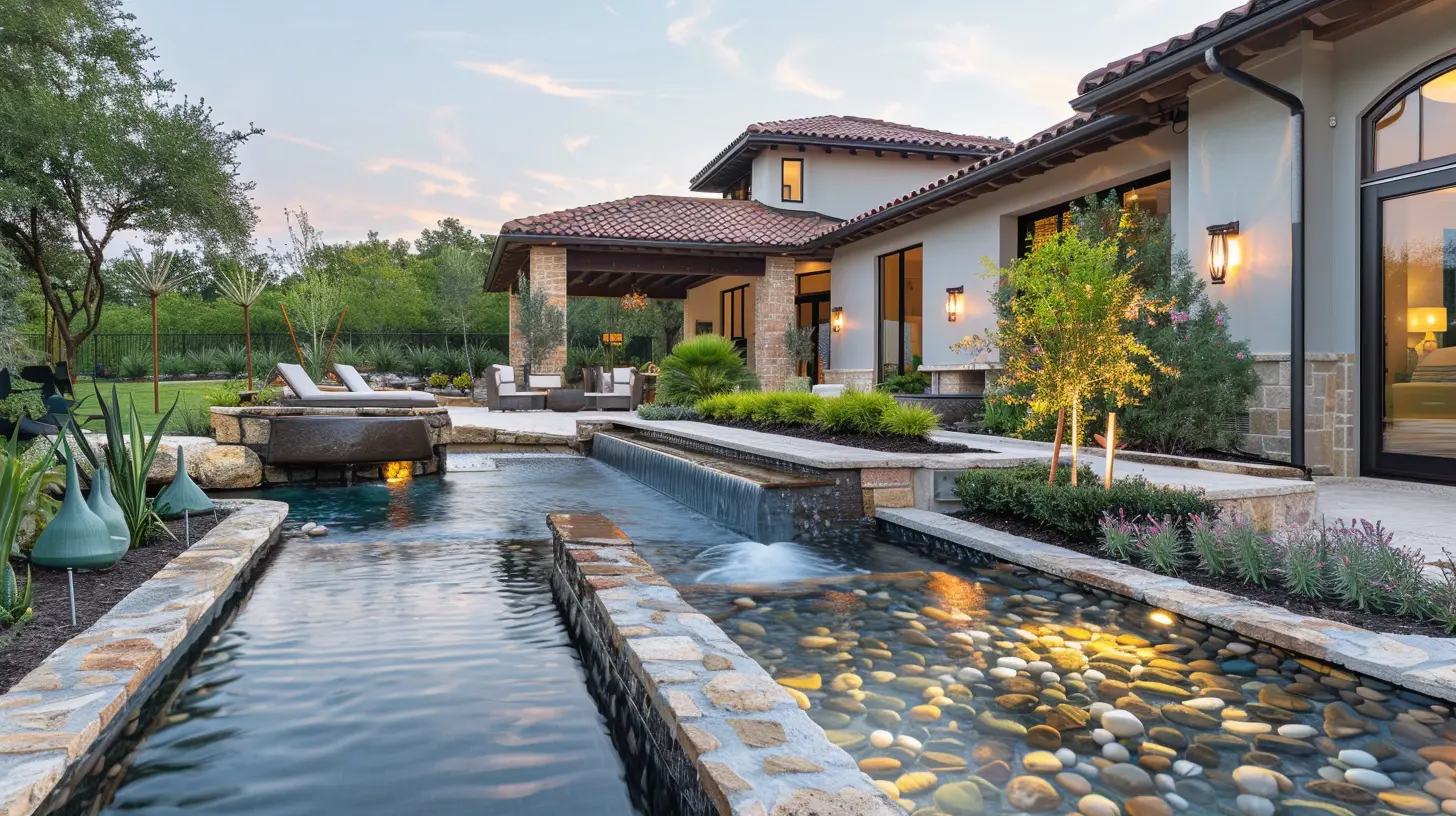The Role of Water Features in Creating a Serene First Impression