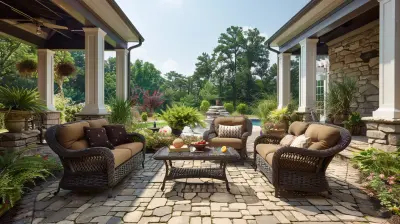 Choosing The Right Outdoor Furniture For A Stylish Front Yard