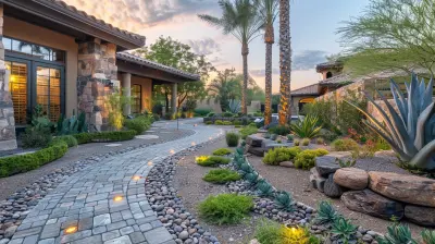 Creating an Inviting Pathway with Landscape Design