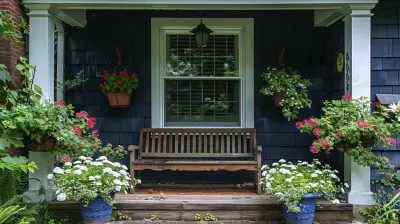 How Accessories Like Planters and Benches Can Transform Your Front Yard