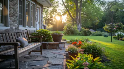 How Accessories Like Planters and Benches Can Transform Your Front Yard