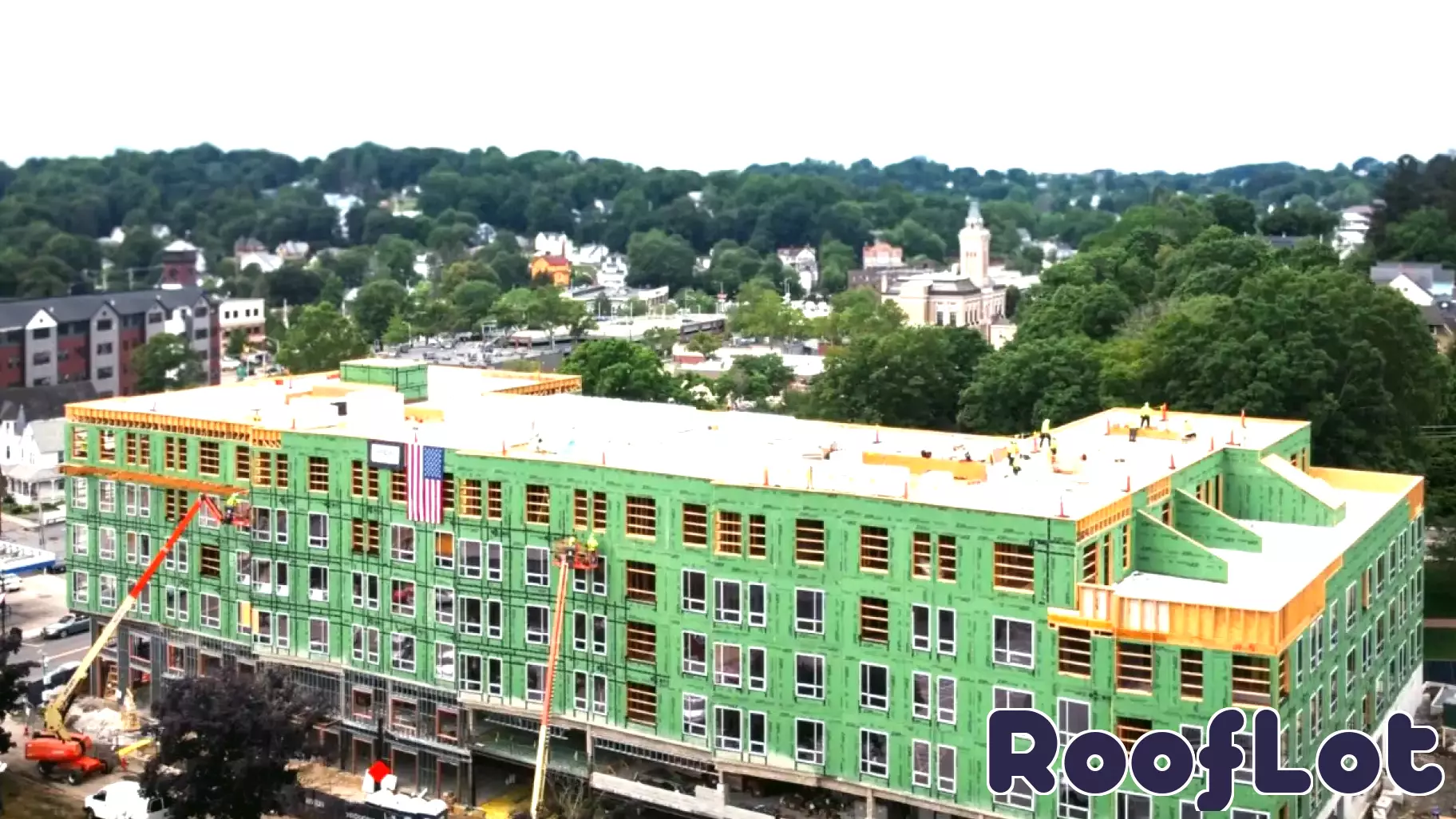 Construction Milestone Reached at 57 Main in Downtown Marlborough
