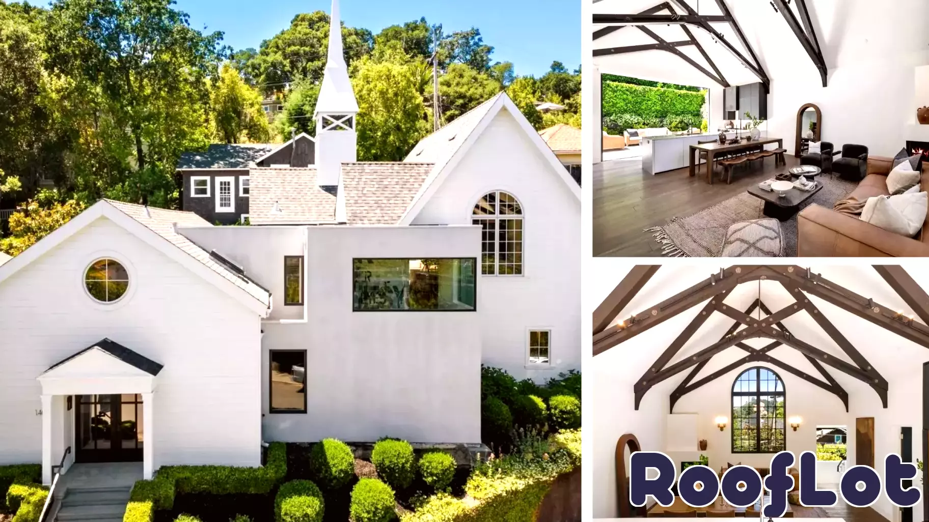 Old Church Where Van Morrison and Huey Lewis Once Performed Hits the Market for $4.4 Million After Being Converted Into Stunning Estate