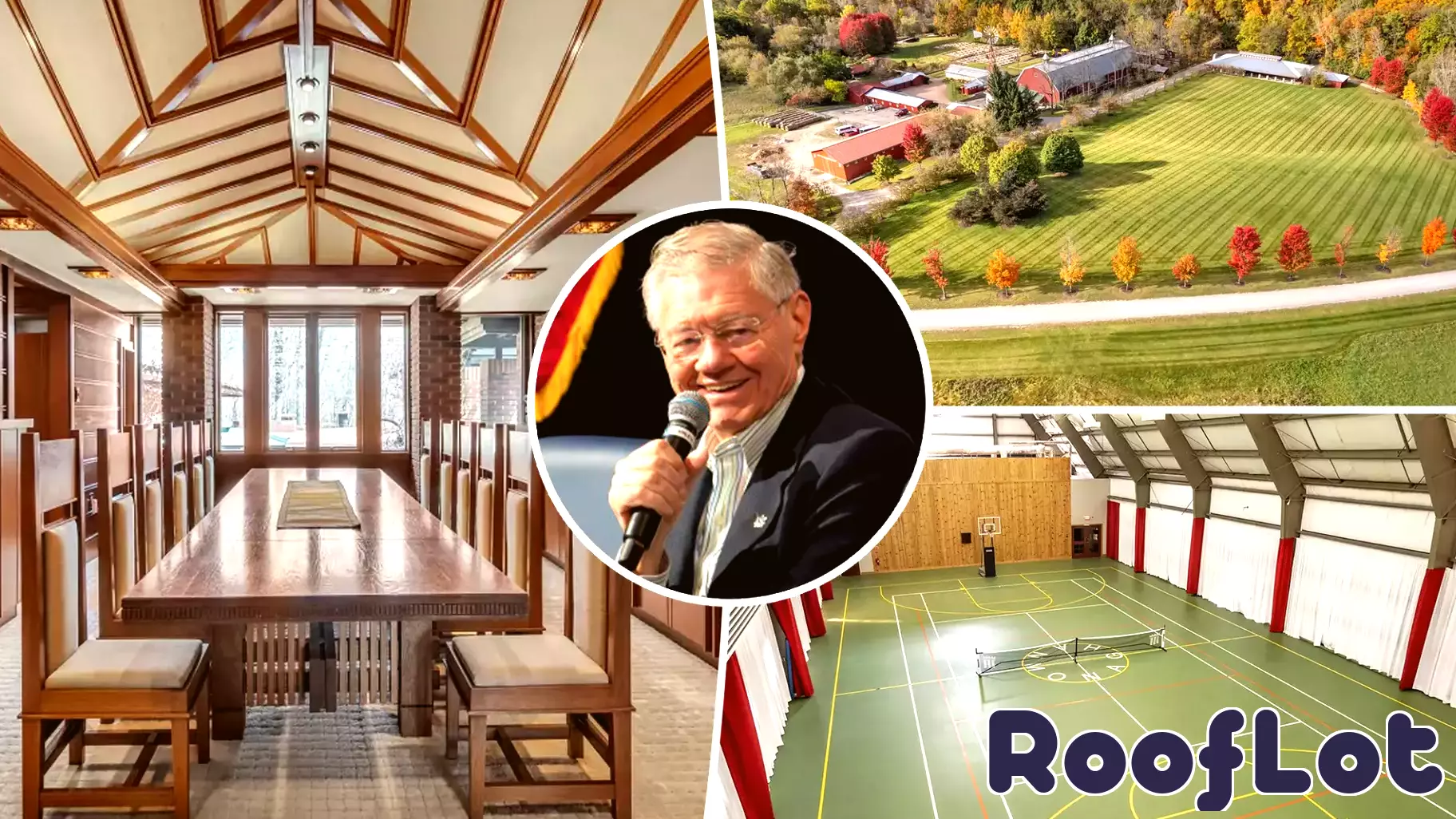 Thomas Monaghan Lists His Luxurious Frank Lloyd Wright-Inspired Mansion for $8.75 Million