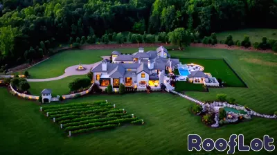 Luxurious Estate in Davidson Features Vineyard, Golf Simulator, and Saltwater Pool
